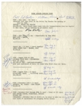 Contracts Signed by Moe Howard, Autograph Note Signed by Moe, & Other Three Stooges Documents